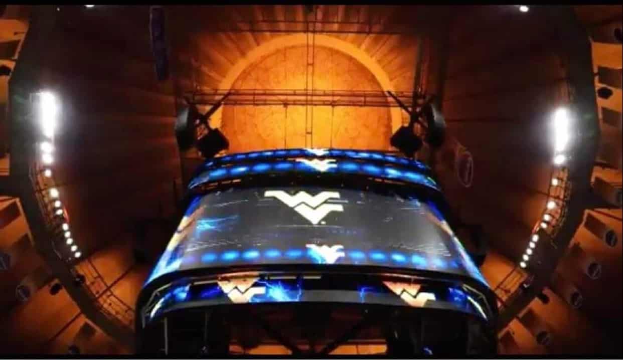 WATCH: WVU Unveils Finished Video Board