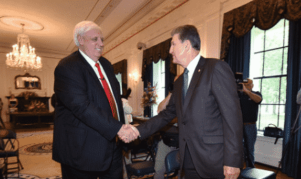 Governor Justice Says Joe Manchin "Doesn't Care About West Virginians"